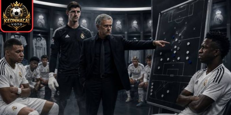 Mourinho siết lại phòng thay đồ Real Madrid